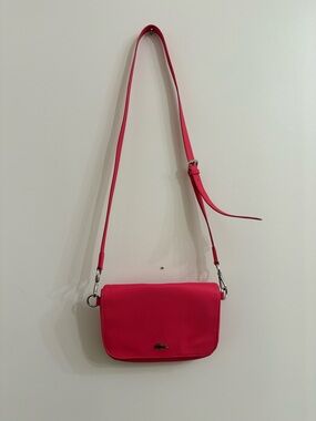 Lacoste Bright Pink Crossbody Bag